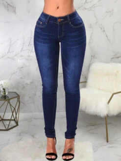 Fashion Skinny Women Denim Pencil Jeans