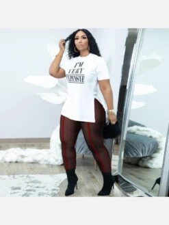 Sexy See Through High Waist Leggings