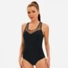 Sexy Backless Hollow Out One-piece Swimsuits