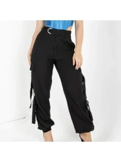 Women's Amazon Bandage Solid Pants