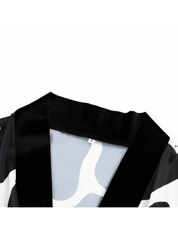 Colorblock High Rise Loose Pajamas - Image 5