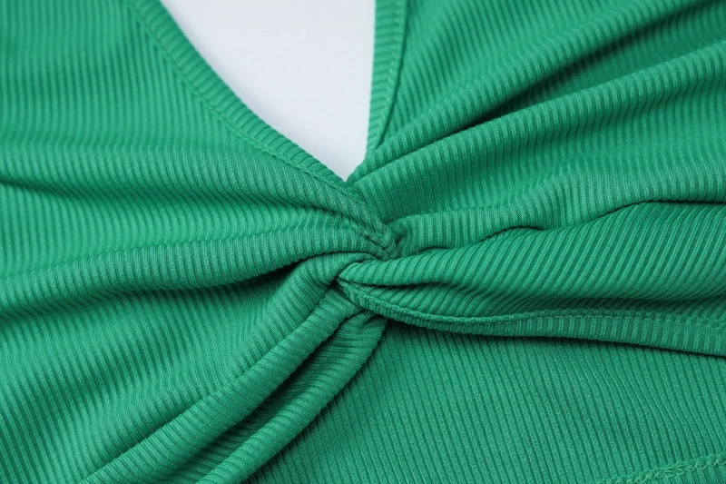 Patchwork High Rise Skinny Skirt Sets - Image 8