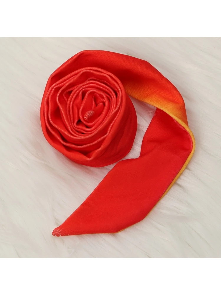 Rainbow Cutout Backless Flare Leg Jumpsuits - Image 9