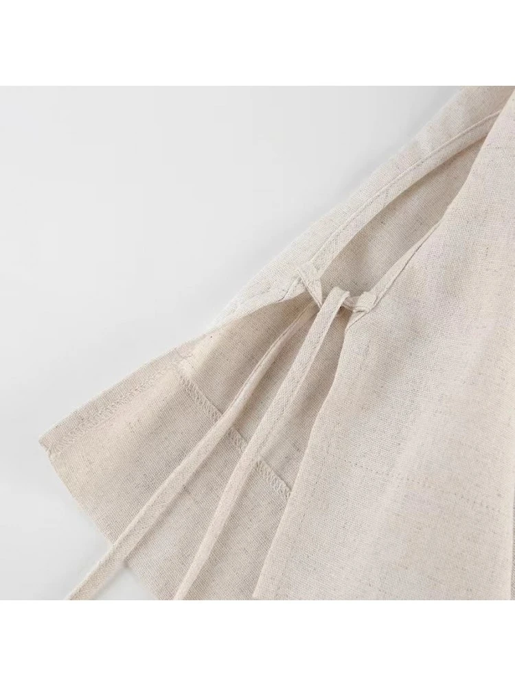 Patchwork Cotton Fitted Trouser Sets - Image 6