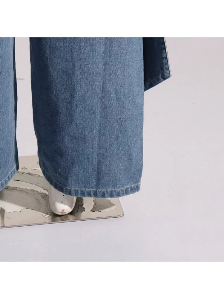 Bow Patchwork Leisure Jeans - Image 5