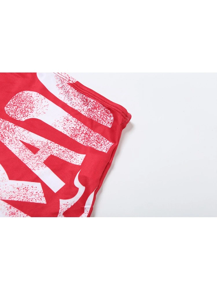 Letter High Rise Backless Skirt Sets - Image 12