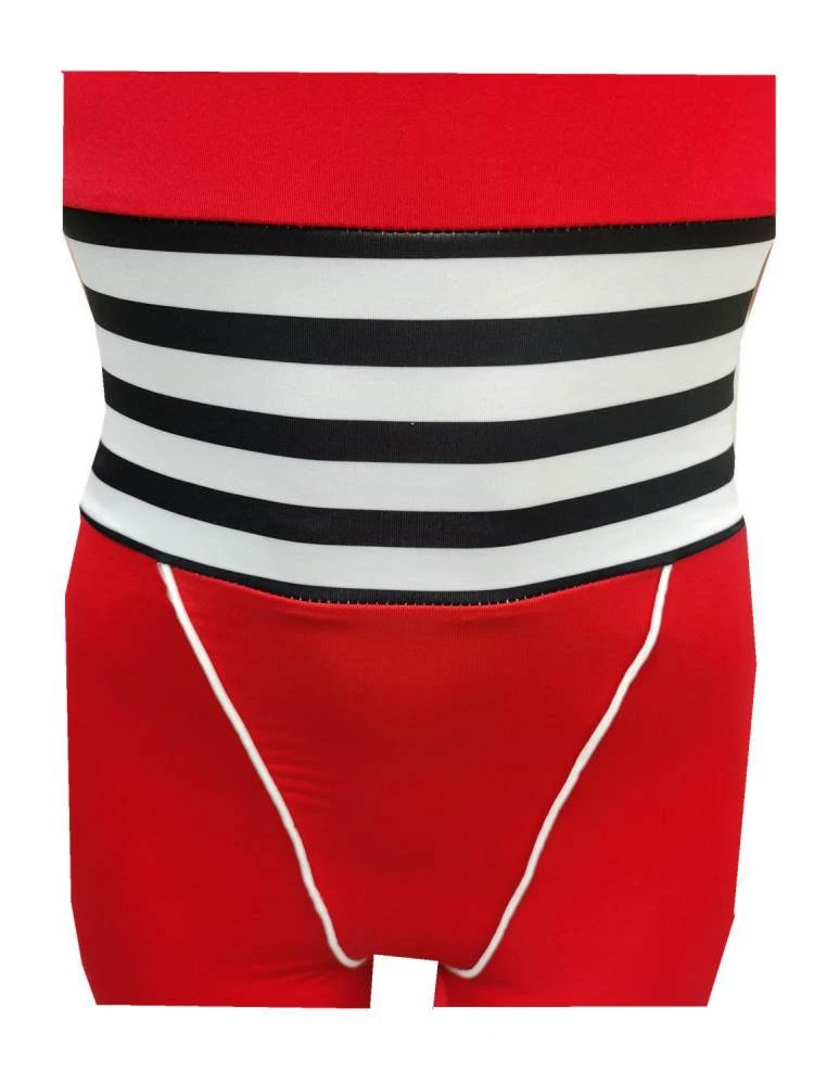 Striped Bodycon Sleeveless Jumpsuits - Image 6