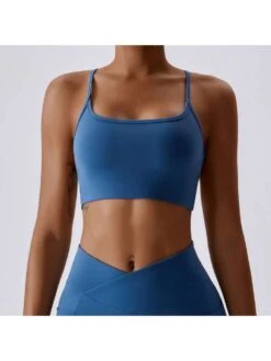 Lace Up Hollow-out Backless Tank