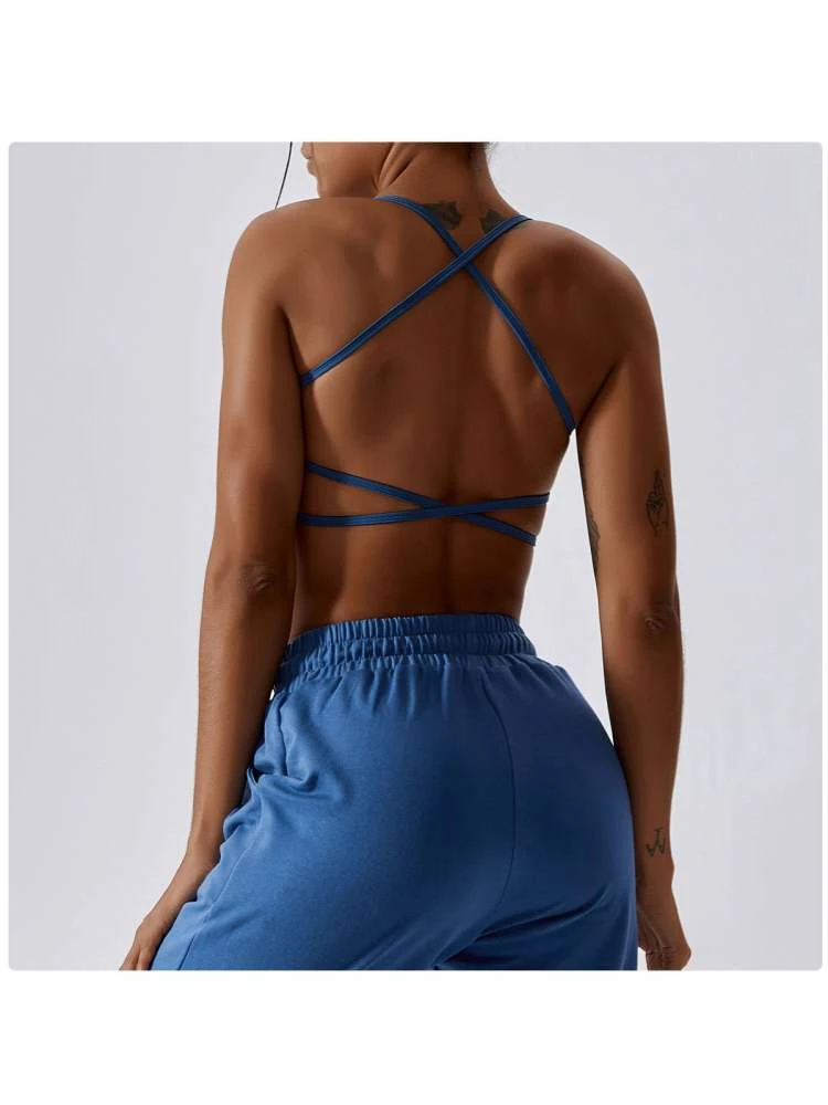 Lace Up Hollow-out Backless Tank - Image 2