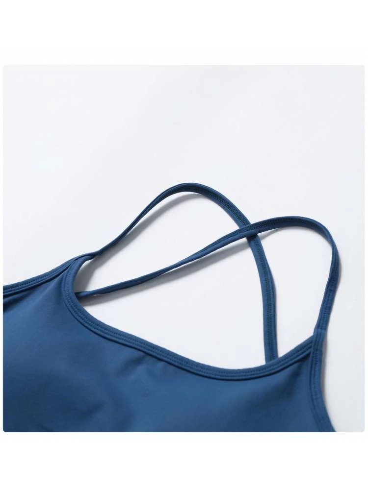 Lace Up Hollow-out Backless Tank - Image 3