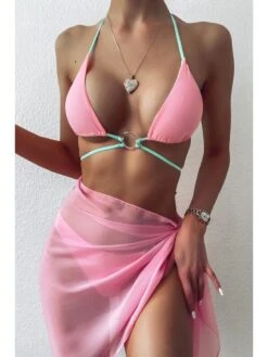 Solid Color Chiffon Loose Cover Ups