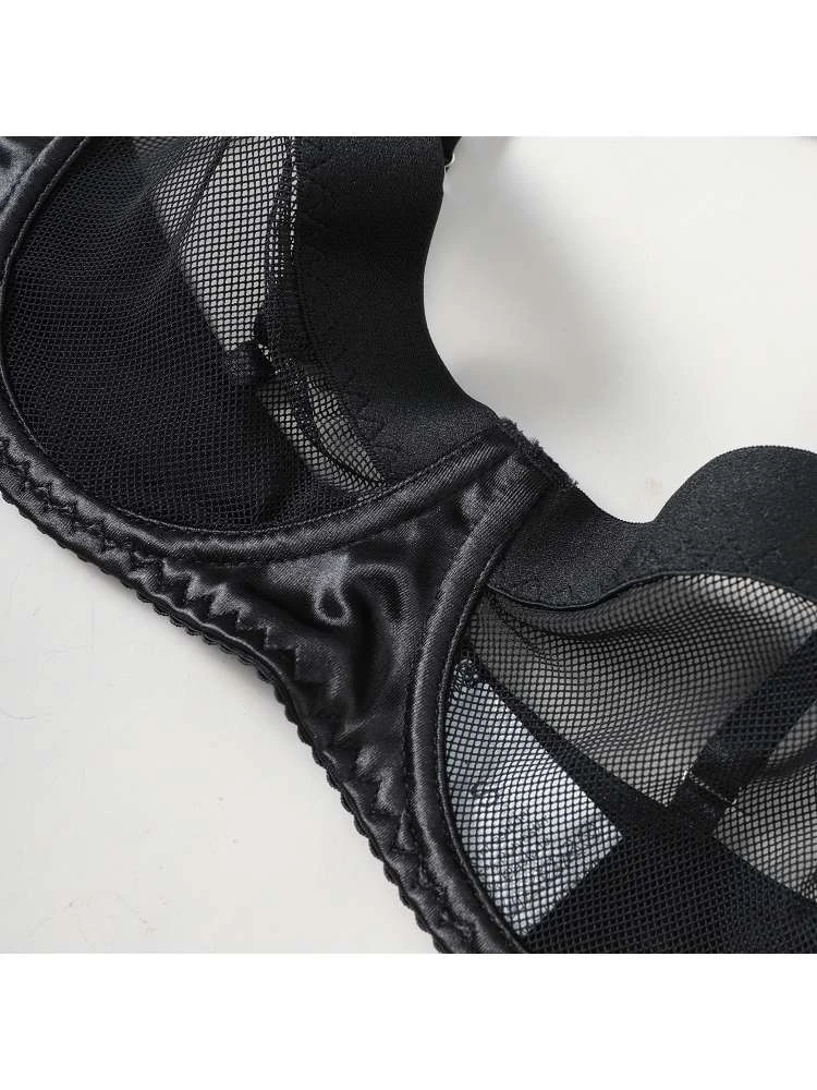 See Through High Rise Backless Sexual 3PC Sets - Image 15