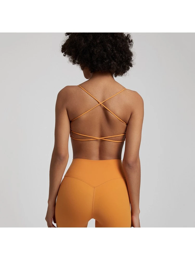 Spaghetti Straps Sleeveless Backless Top - Image 2