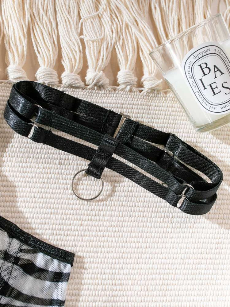 Zebra High Rise Backless Sexual Sets - Image 15