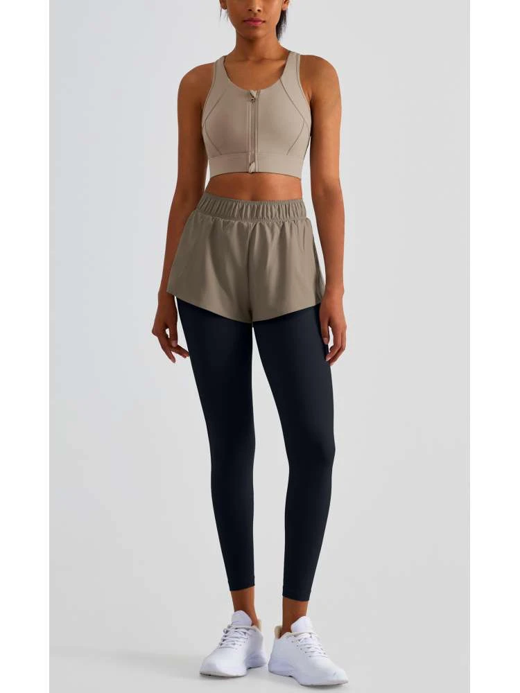 Patchwork Mid-rise Bodycon Leggings