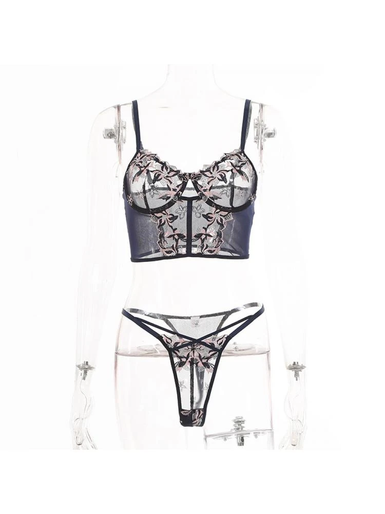 See Through High Rise Backless Sexual Sets - Image 5