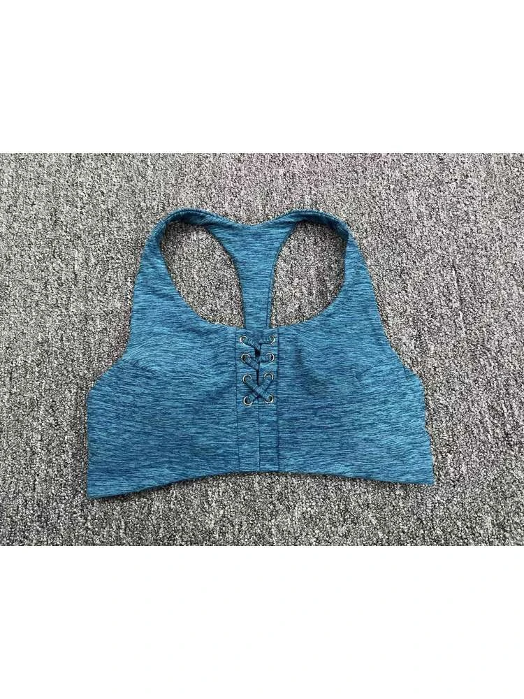 Solid Color Spaghetti Straps Cropped Sporty Top - Image 4