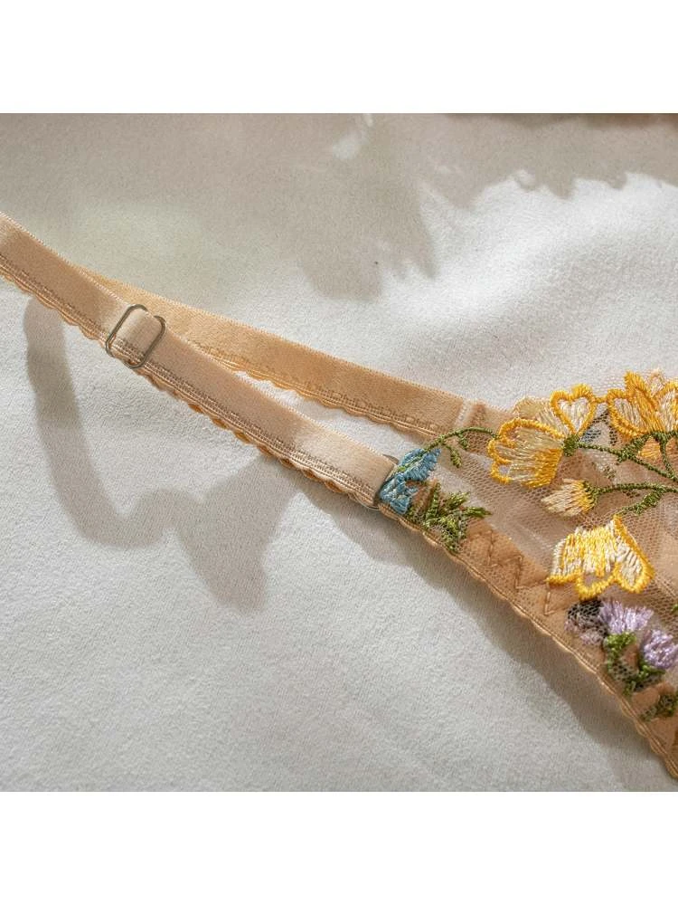 Flower See Through High Rise Sexual Sets - Image 11