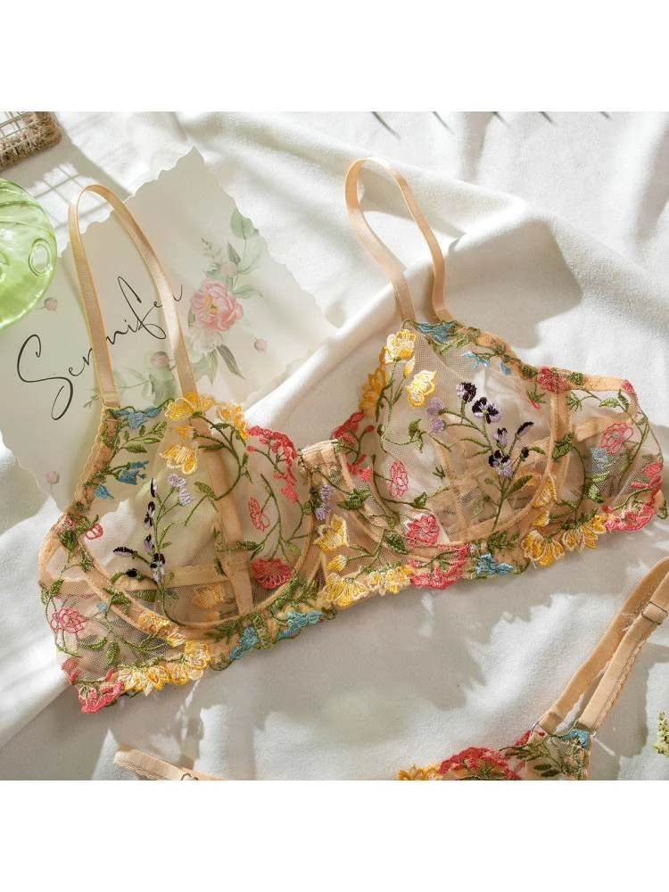 Flower See Through High Rise Sexual Sets - Image 12