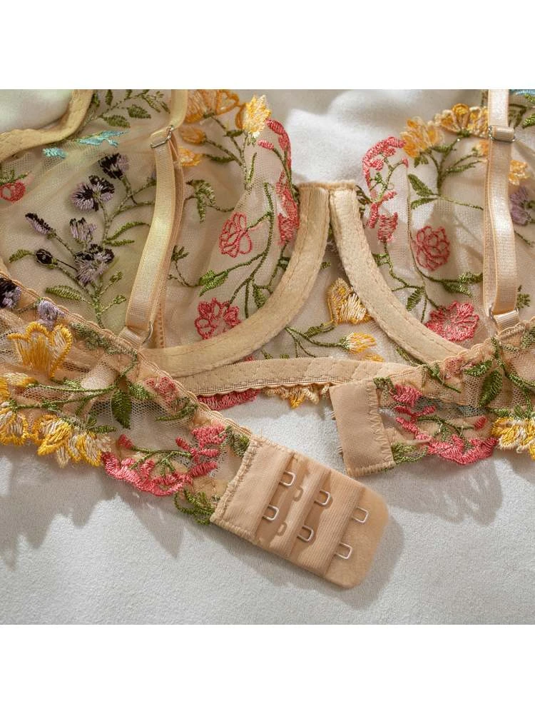 Flower See Through High Rise Sexual Sets - Image 14