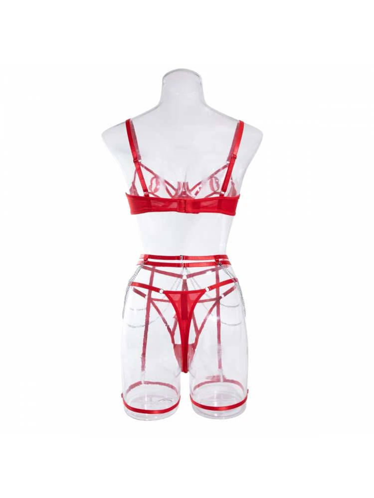 Spaghetti Straps Sleeveless High Rise Sexual Sets - Image 8