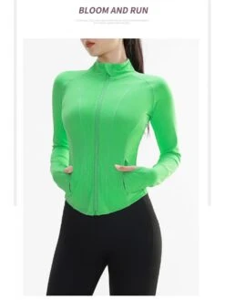 Solid Color Long Sleeve Fitted Top
